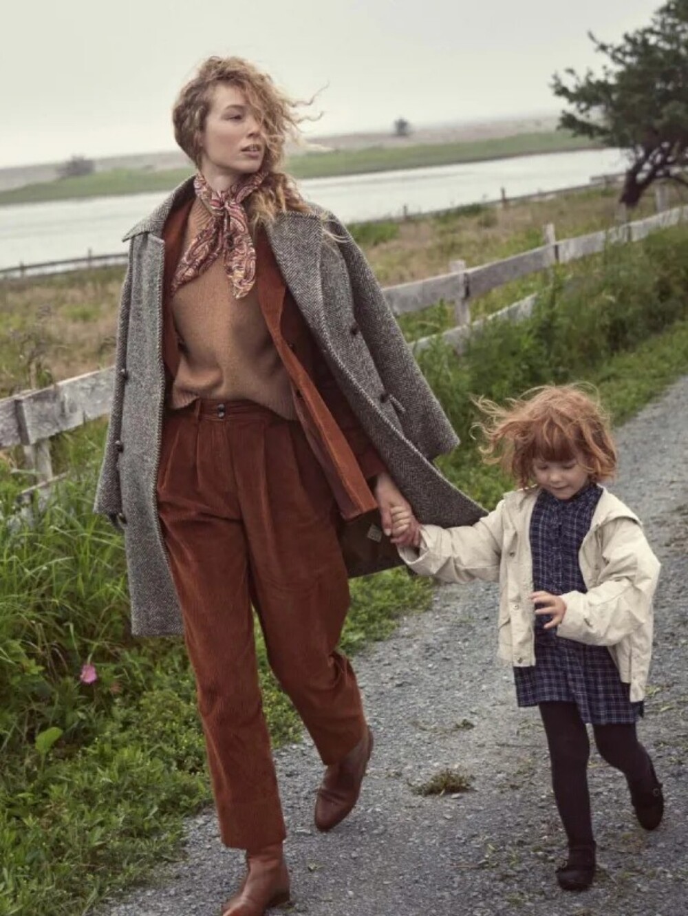 Doen Heirloom atherton corduroy pants in terra di siena, 0 vintage academia